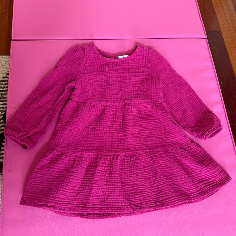 Wonder Nation Fuchsia Kids Dress